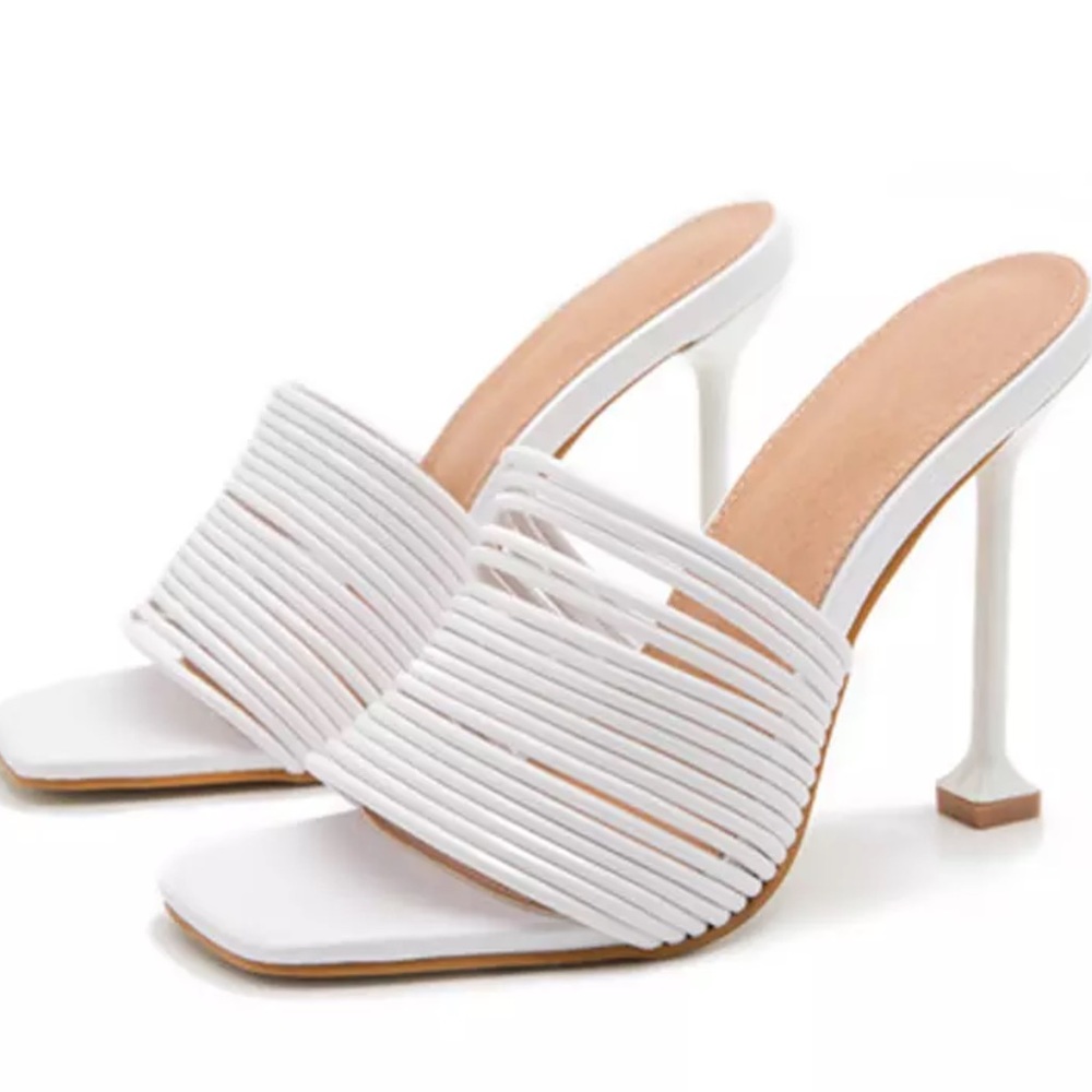 Sale Kylie White Heels
